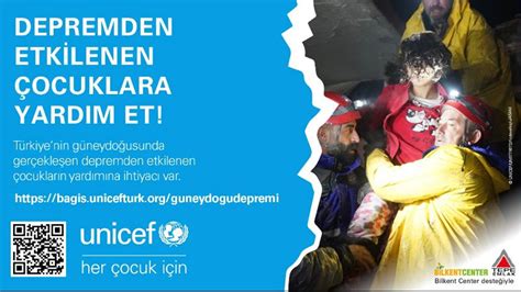 U­N­I­C­E­F­ ­T­ü­r­k­i­y­e­,­ ­D­e­p­r­e­m­z­e­d­e­ ­Ç­o­c­u­k­l­a­r­ ­İ­ç­i­n­ ­B­a­ğ­ı­ş­ ­K­a­m­p­a­n­y­a­s­ı­ ­B­a­ş­l­a­t­t­ı­